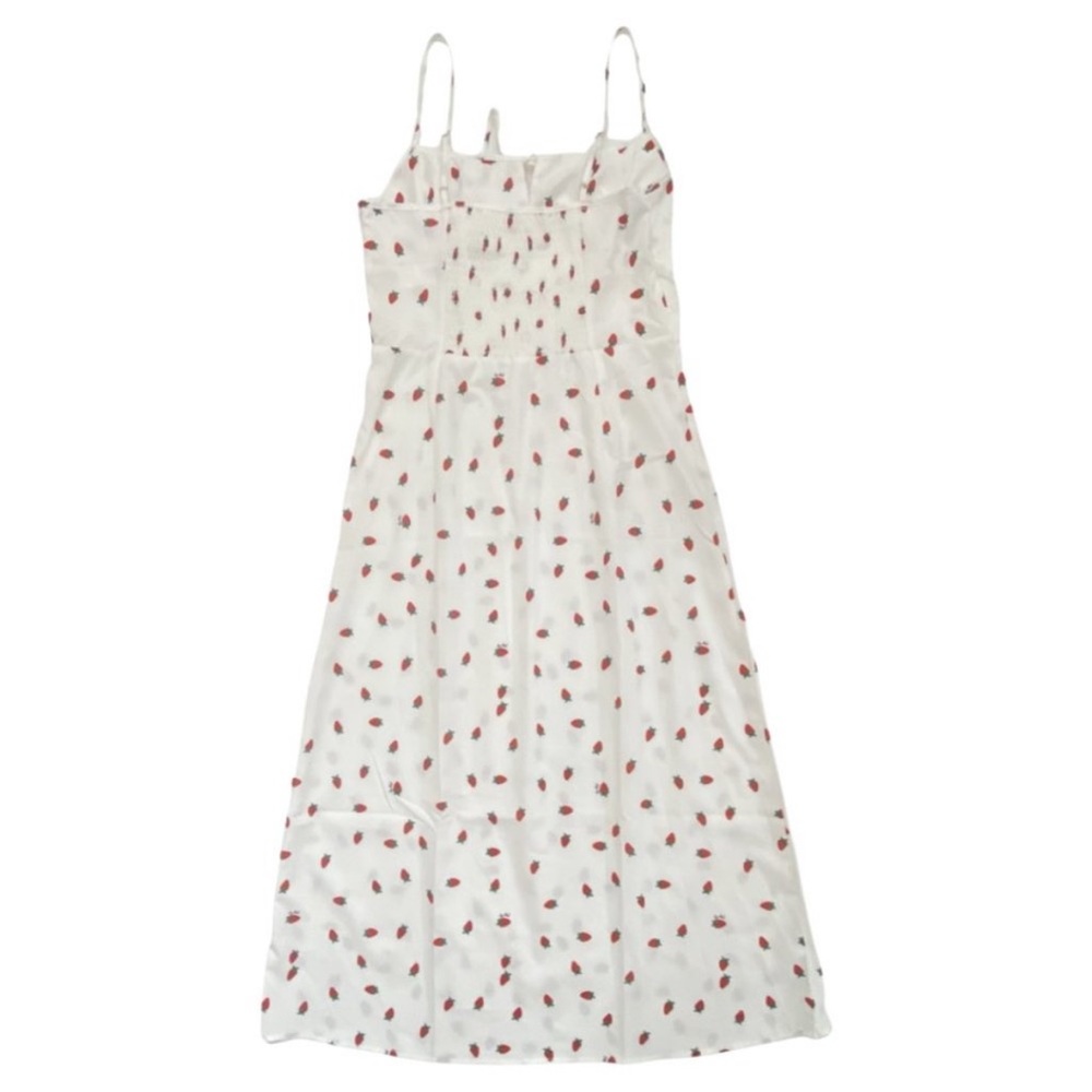 Strawberry Print Midi Dress - Picture 9 of 12